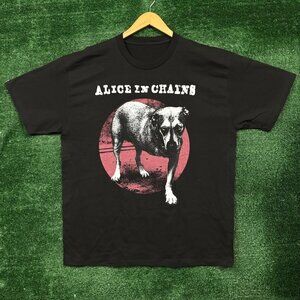 Alice In Chains Self Titled Album Rock Band T-Shirt Size Extra Large